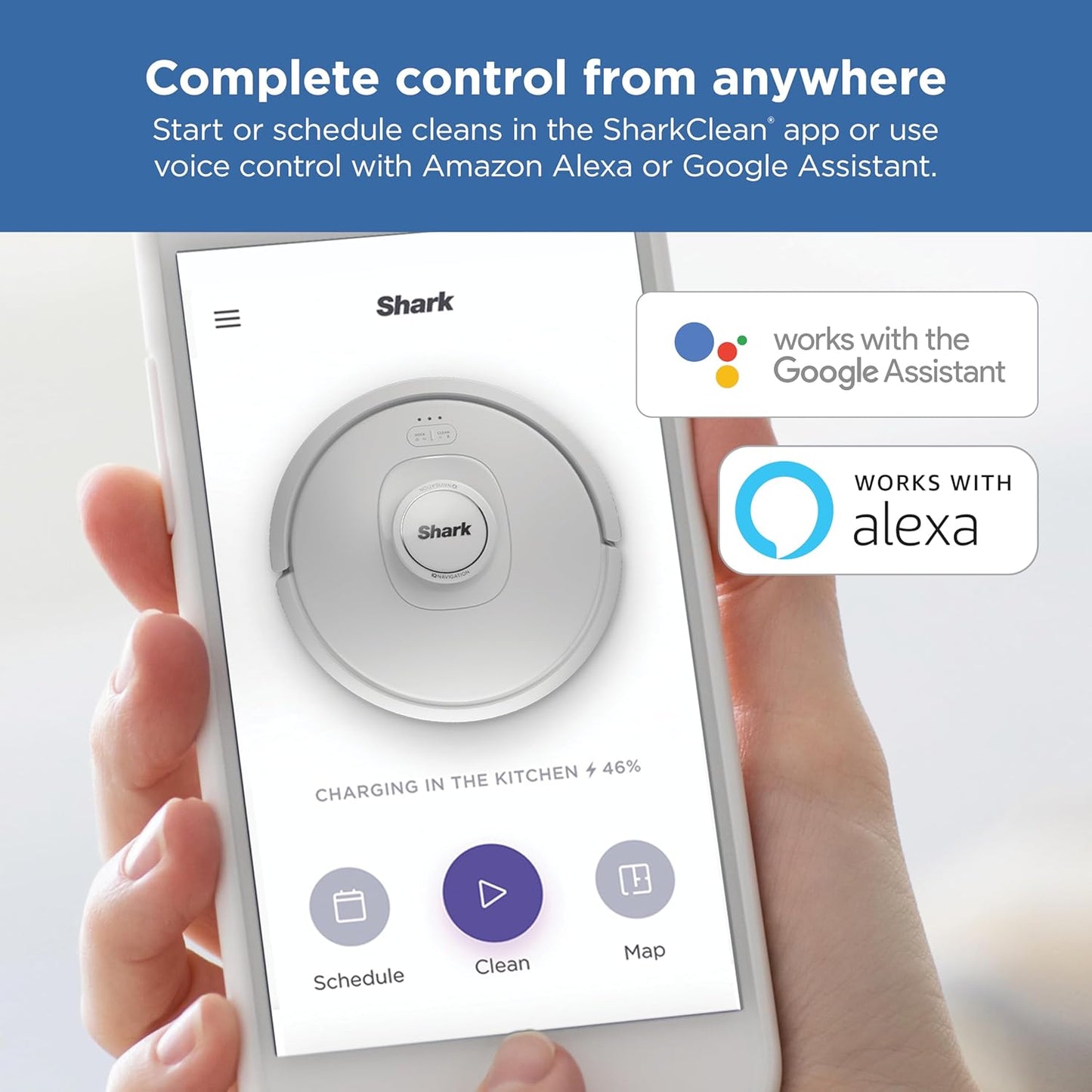 Effortless Clean™ Robotic Vacuum with Self-Emptying Base™