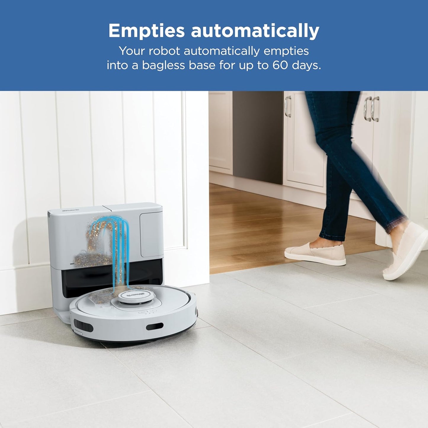 Effortless Clean™ Robotic Vacuum with Self-Emptying Base™