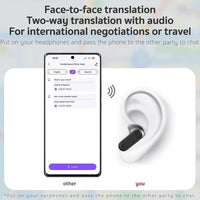 High-Fidelity AI Translation Earbuds™