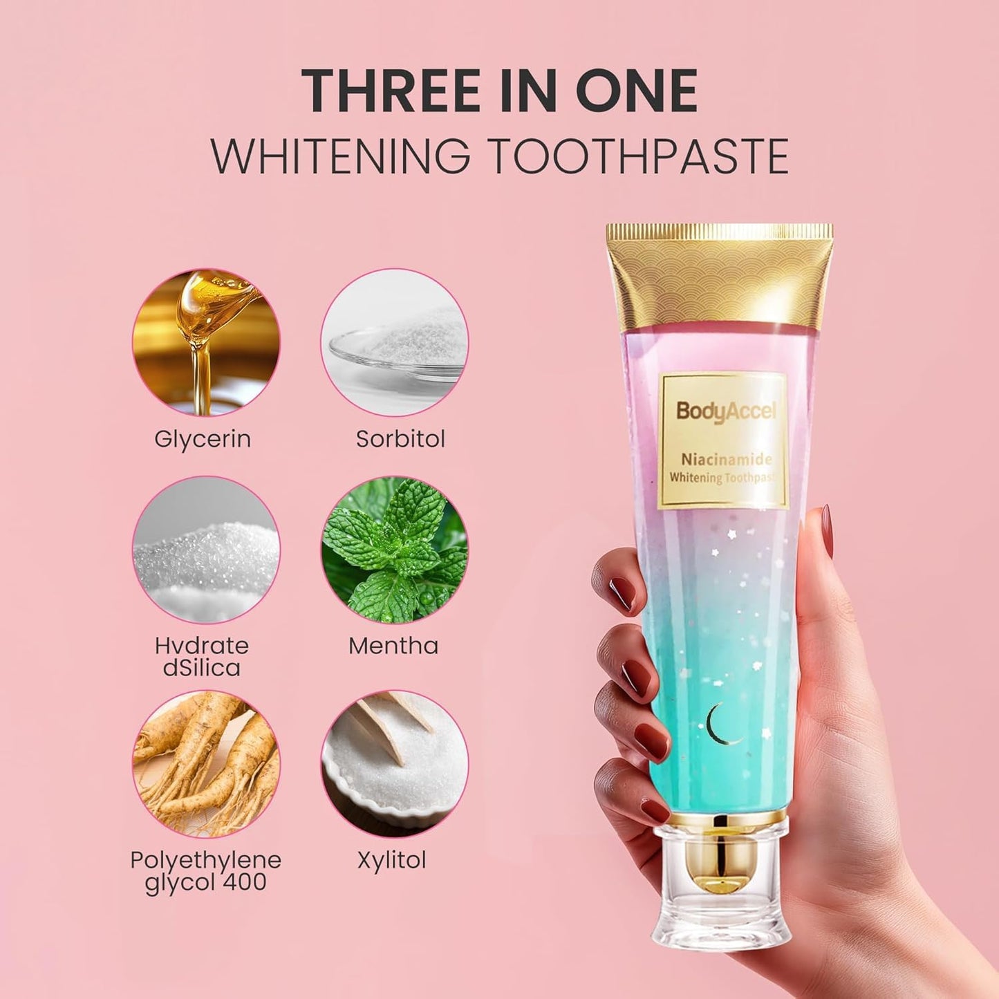 BodyAccel™ Triple Whitening Toothpaste™